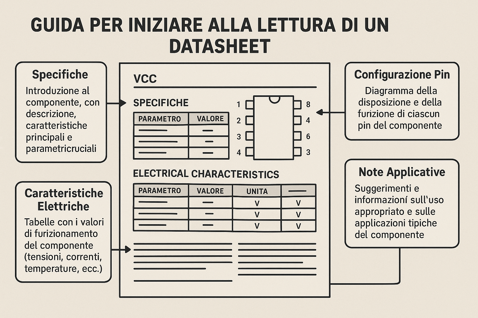 Come Leggere un Datasheet: Guida per Principianti